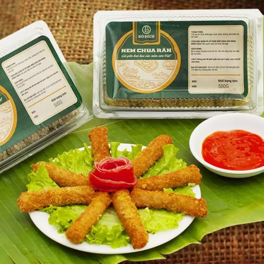 Nem Rán Ước Lễ Chuẩn Vị Hà Nội Bộ Bích Vàng Giòn Hấp Dẫn | Hoàng Khôi Food