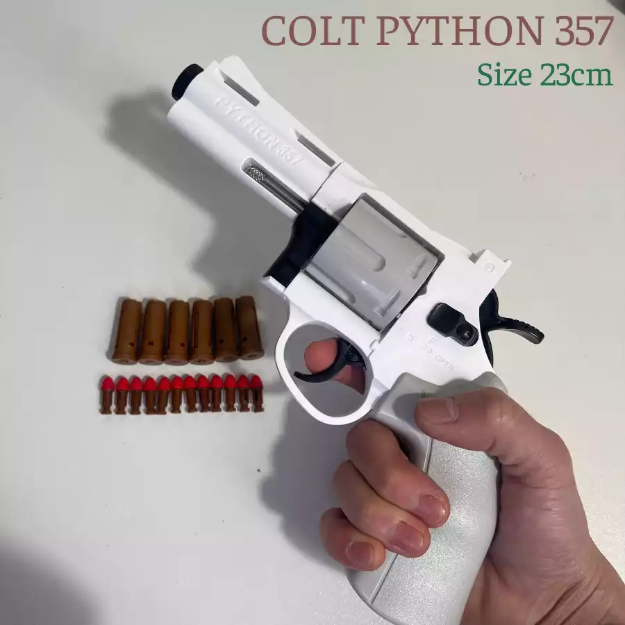 Súng Đồ Chơi Súng Lục Ổ Quay Colt Python 357 kích thước 23-28cm | Đồ ...