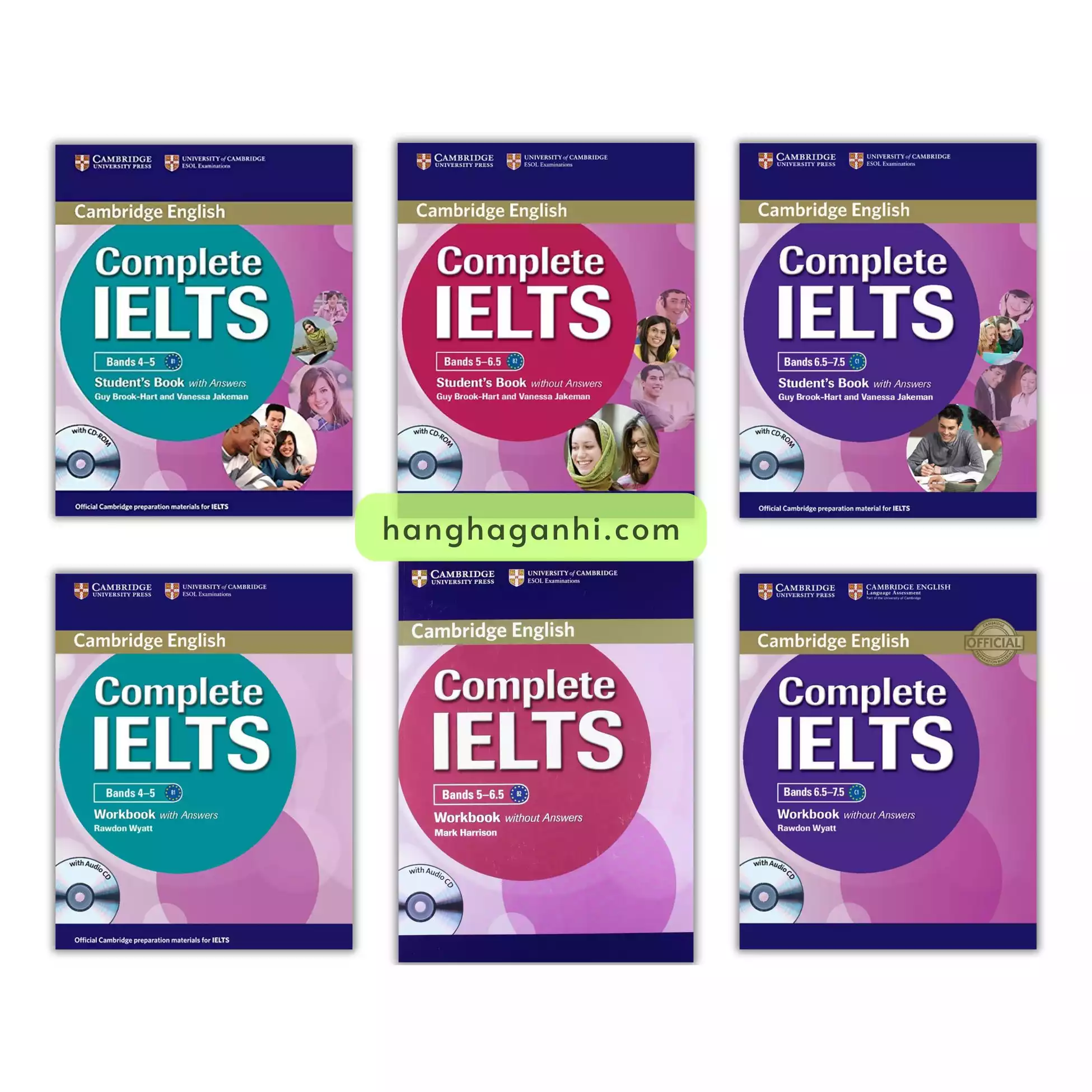 Trọn Bộ 6 cuốn Complete IELTS B1 – B2 – C1 WorkBook+ Student’s Book ...