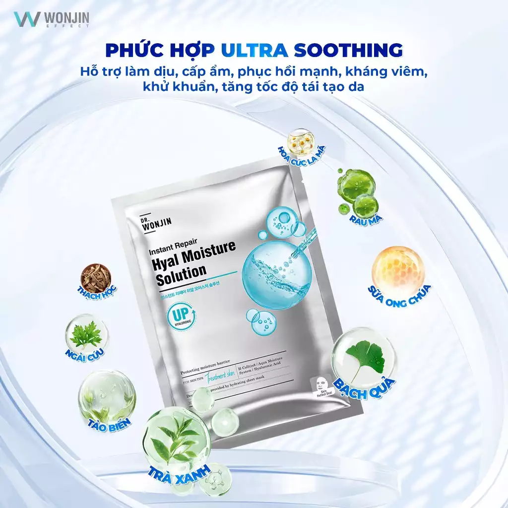 [WONJIN] Mặt nạ DR Wonjin Instant Repair Solution Mask cấp ẩm cấp tốc ...