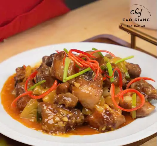 Hướng Dẫn Làm Sườn Rim Dứa | Cao Giang Chef