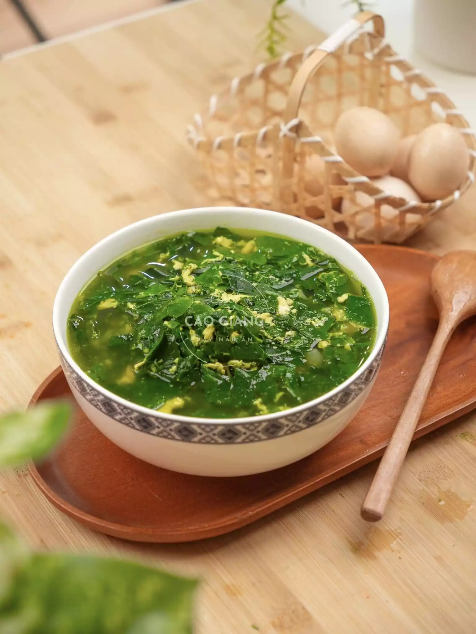 Hướng Dẫn Làm Canh Rau Ngót Nấu Trứng | Cao Giang Chef