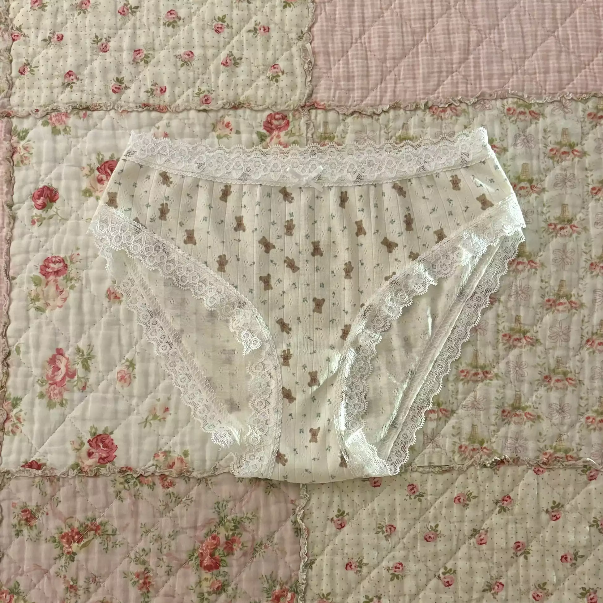 Sugar & Spice Bra & Panty Red L-xl main image 1