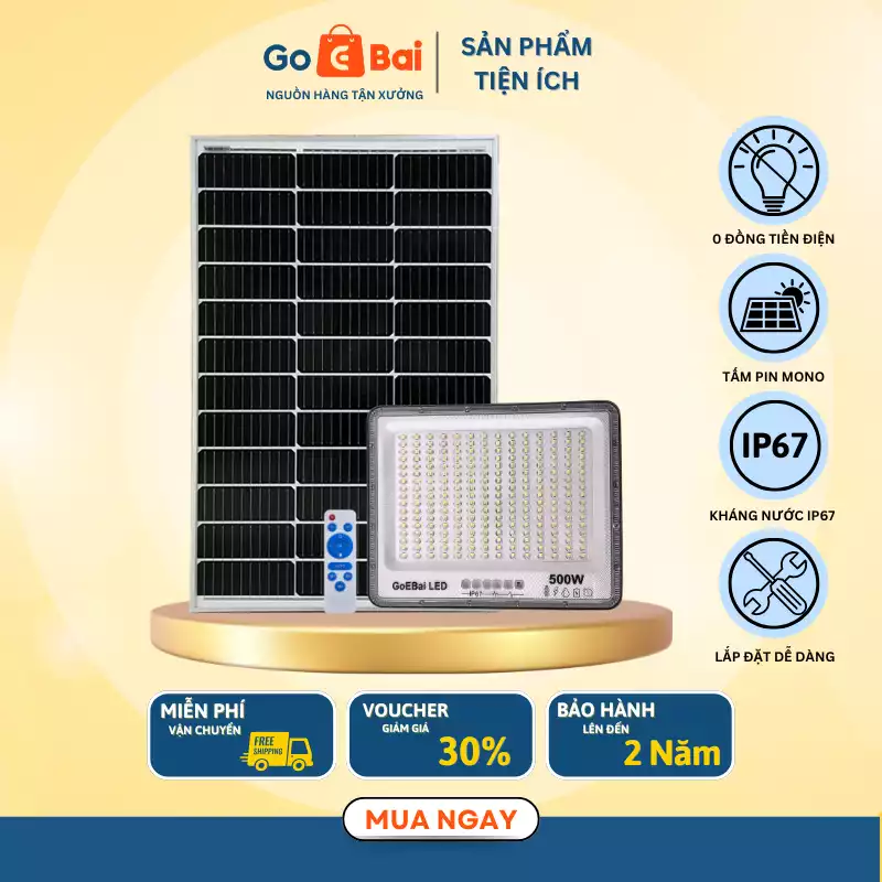 Đèn Mắt Ngọc Goebai G39 - 500W