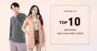 ĐIỂM DANH TOP 10 SẢN PHẨM BÁN CHẠY NHẤT CỦA TOKYOLIFE TRONG THÁNG 1/2023