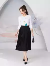 Áo thun nữ dài tay in hình hoa cúc Bright