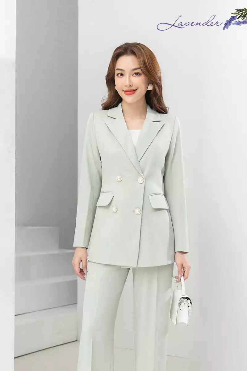 Mua Áo blazer nữ 1 lớp dáng dài tay dài Huien Design thời trang công sở trẻ  trung, áo vest nữ Hàn Quốc màu sắc - Yeep