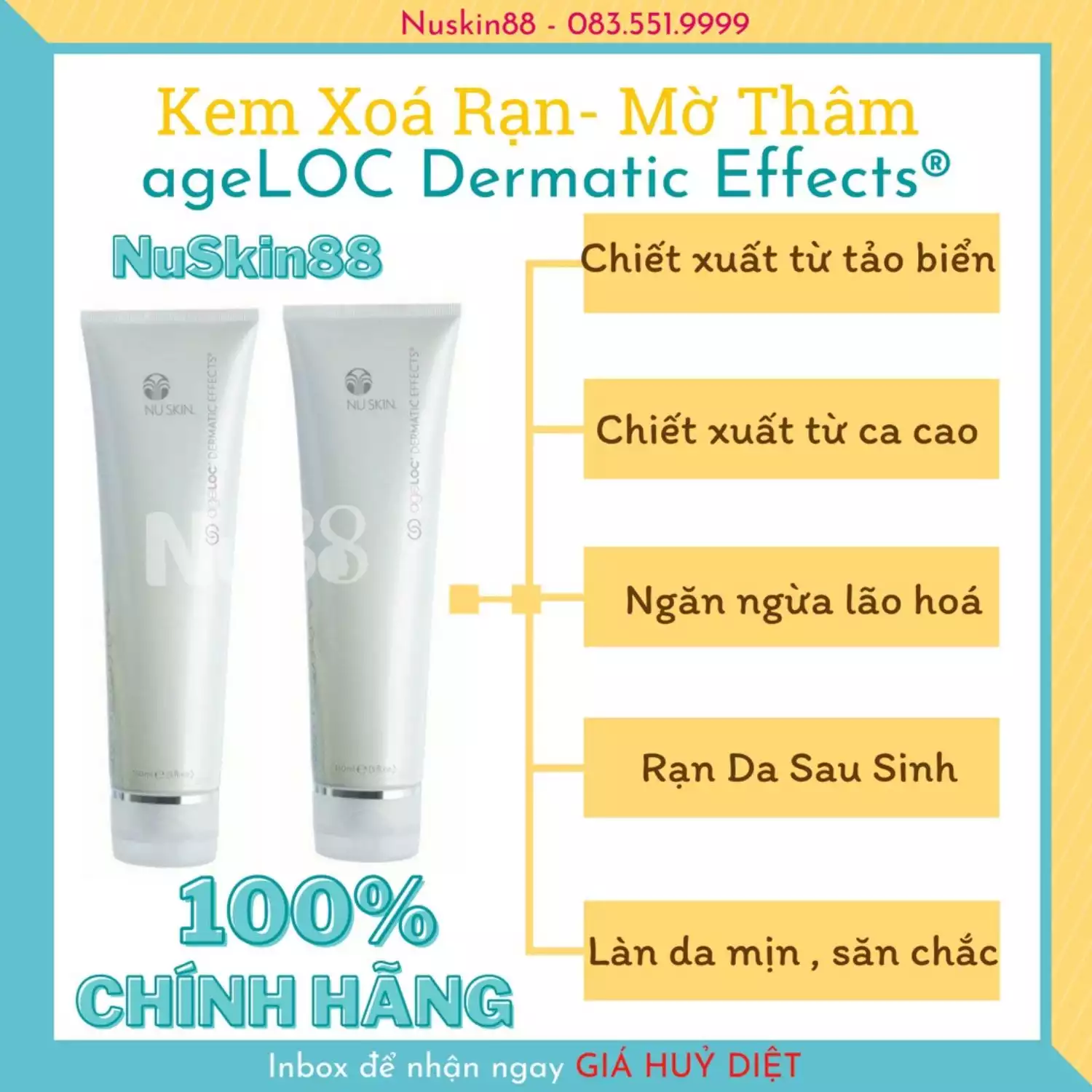 Kem dưỡng thể ageLOC Dermatic Effects