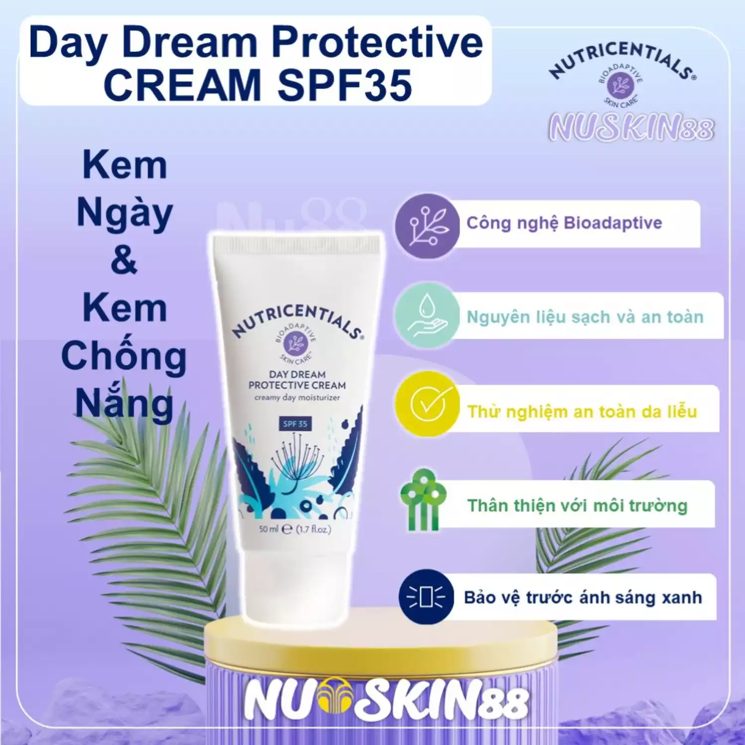 Kem dưỡng ẩm ban ngày Nutricentials