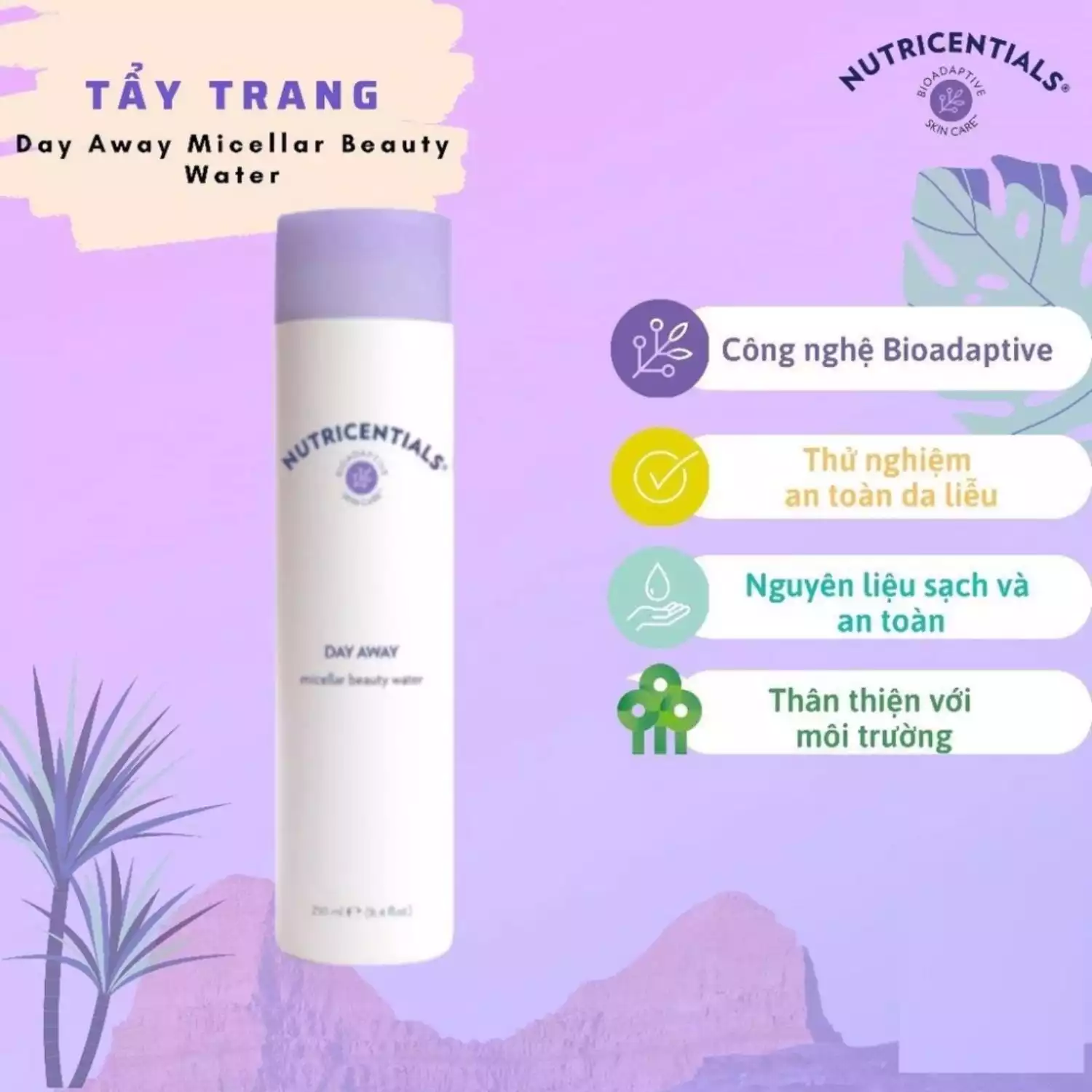 Nước tẩy trang Nutricentials Day Away Nuskin