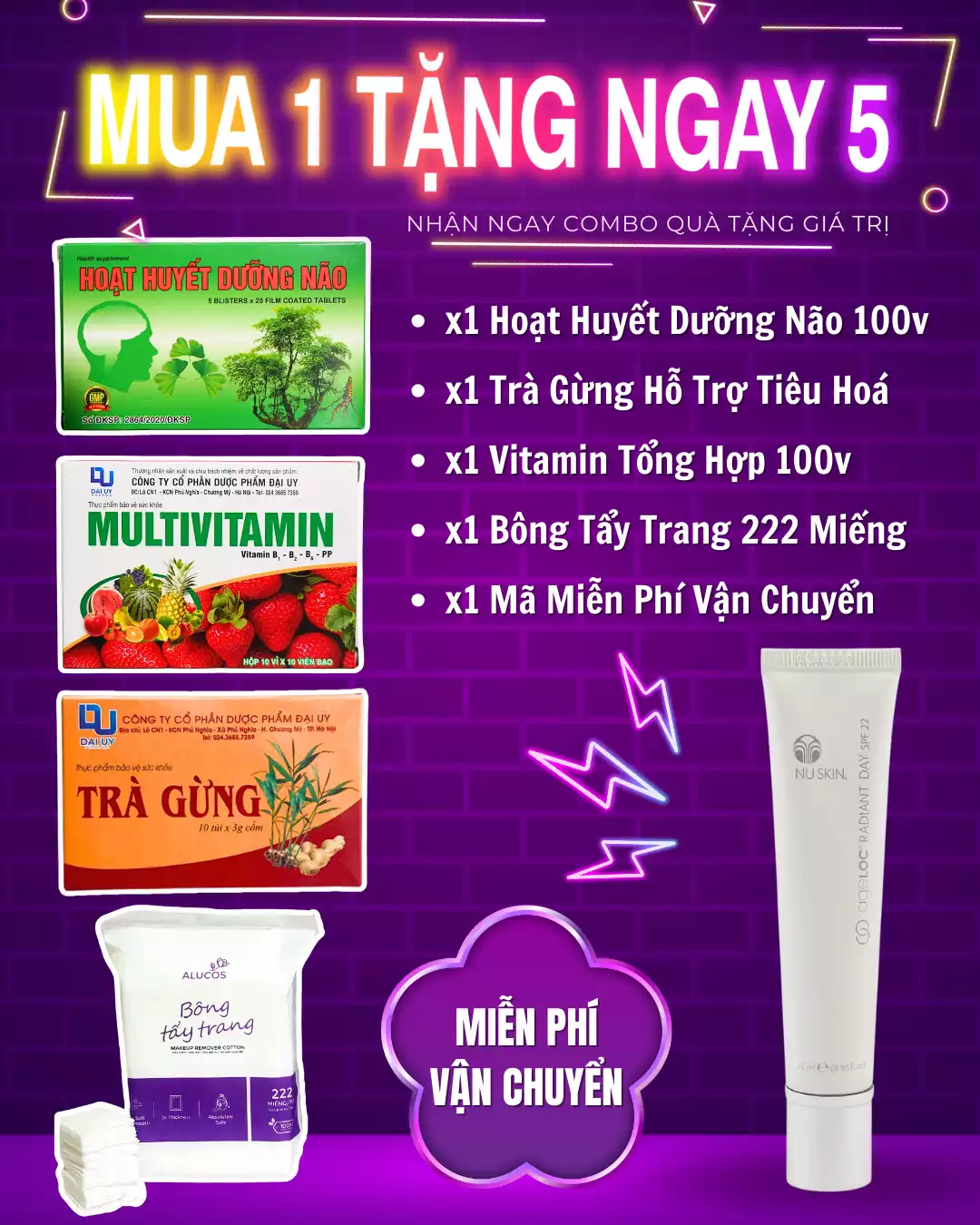 Kem chống nắng và dưỡng da ban ngày ageLOC Radiant Day SPF 22