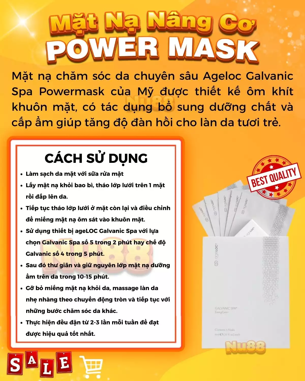 Bộ Máy Nâng Cơ Galvanic Spa