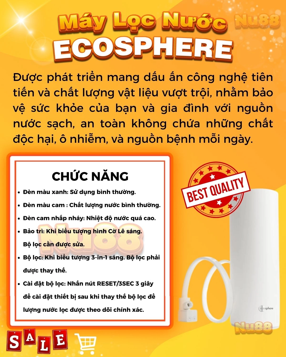 Máy lọc nước Ecosphere