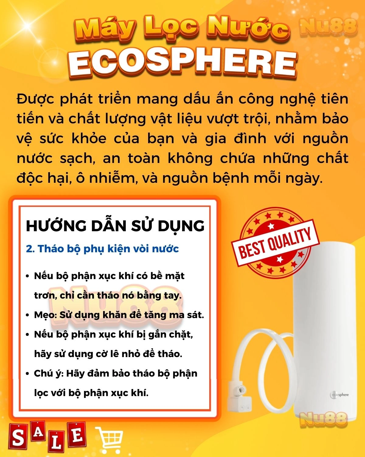 Máy lọc nước Ecosphere