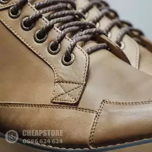 Giày da cổ lửng CS604