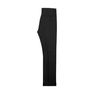 CUFF WIDE-LEG TROUSER