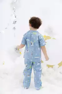 Pyjama bé trai họa tiết con voi