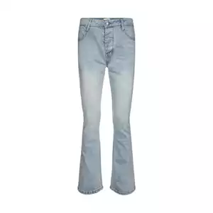 LIGHT FALL BLUE FLARED JEANS