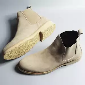 Chelsea boots da lộn CS613