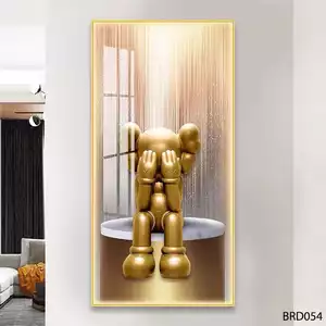 Bộ tranh tráng gương Bear brick 3