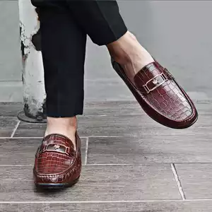 Giày lười da thật CS432