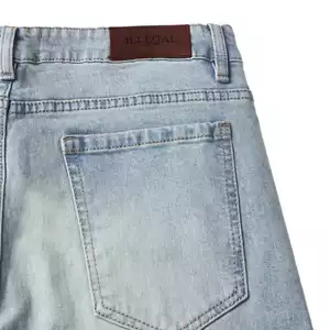 LIGHT FALL BLUE FLARED JEANS