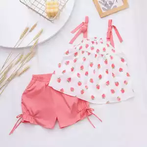 Pyjama hai dây nhún ngực