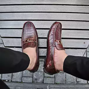 Giày lười da thật CS432