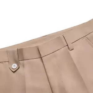 CUFF WIDE-LEG FLARED PANTS