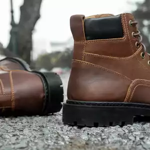 Boots cổ cao da thật CS624