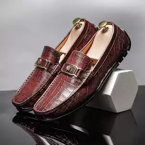 Giày lười da thật CS432