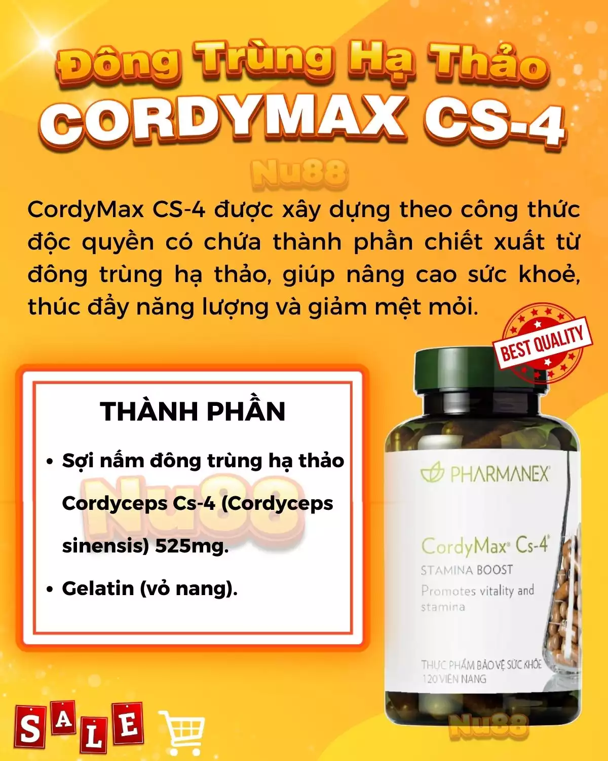 Cordymax Cs-4 Nuskin