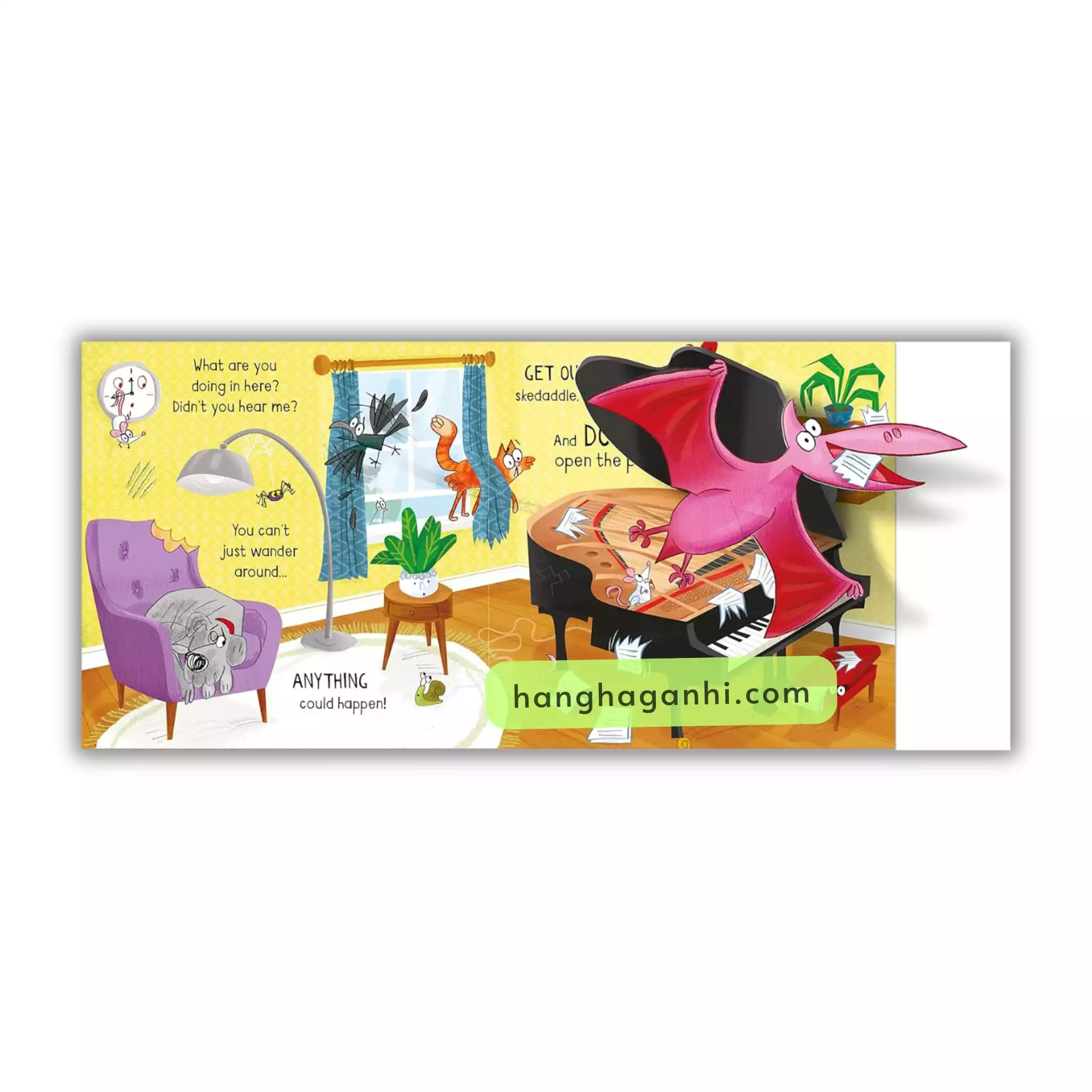 Usborne Peculiar Pop Up Who Let The Dinosaurs Out