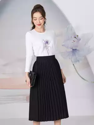 Áo thun nữ dài tay in hình hoa