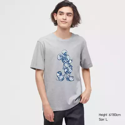Mickey Stands UT áo thun ngắn tay