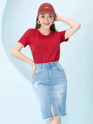 Áo phông cotton màu trơn (đơn sắc)