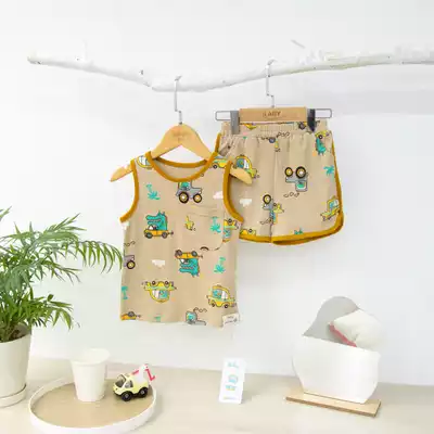 Bộ ba lỗ bé trai phối túi