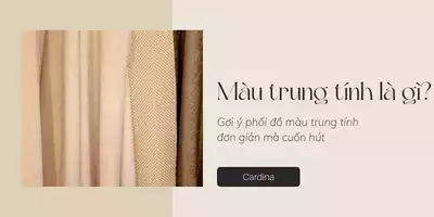 Màu trung tính là gì? Gợi ý phối đồ màu trung tính đơn giản mà cuốn hút