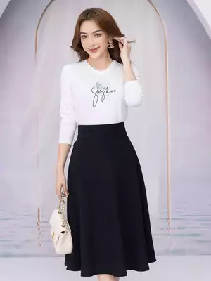 Áo phông nữ dài tay in chữ Sunshine