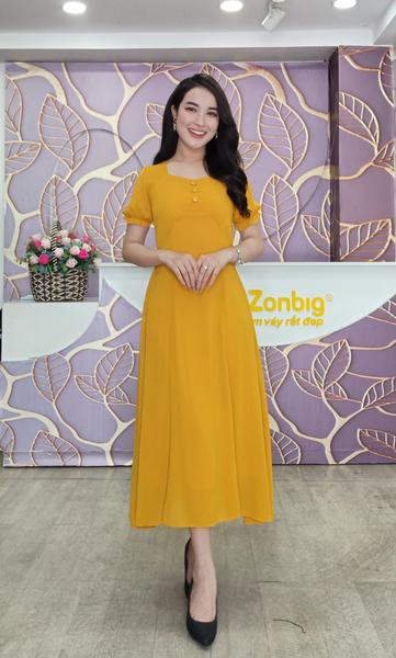 Đầm hiện đại nhẹ nhàng