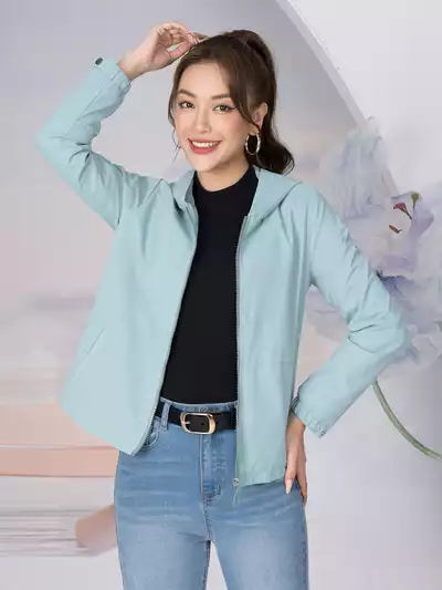  Áo jacket mix 3 cúc sườn