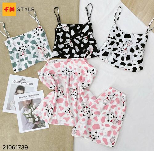 ĐỒ BỘ LỤA HAI DÂY HÌNH 