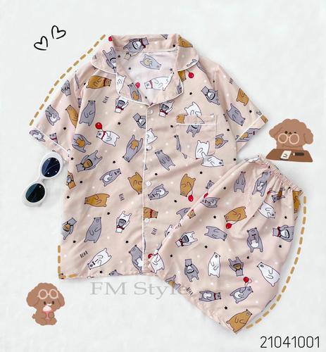 ĐỒ BỘ TAY NGẮN IN HÌNH 