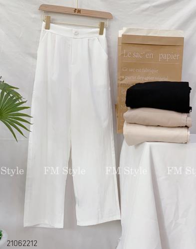 QUẦN ĐŨI ỐNG RỘNG MÀU 