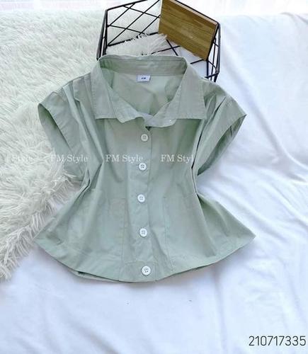 SƠMI TAY DƠI HAI TÚI TRƯỚC 