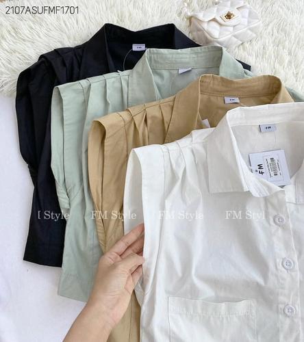 SƠMI TAY DƠI HAI TÚI TRƯỚC 