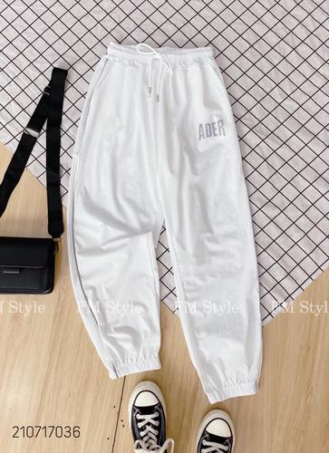 QUẦN BAGGY NỮ SỌC IN HÌNH