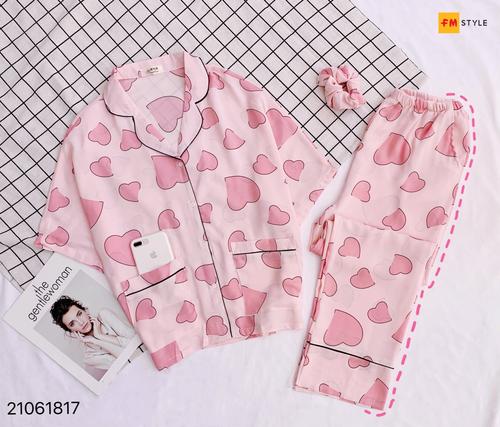 Do bo pijama lua TN, Qdai co vest	 - Kệ C 21061817