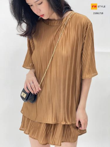 SET ÁO CỔ TRÒN SHORT CHO MÙA HÈ 