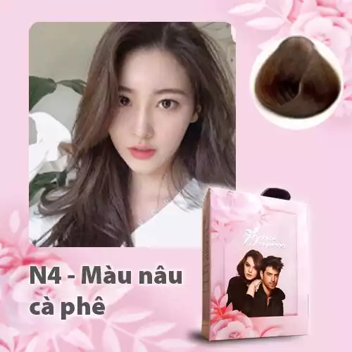 GỘI MÀU PHỦ BẠC - NÂU CÀ PHÊ (Hộp 30ml x5)